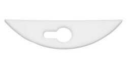 Chemglass Life Sciences&nbsp;Stirrer Blade, PTFE, 10mm, for 20000mL Flasks, 24mm Width x 160mm Length, 29/42 minimum joint clearance