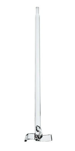 Chemglass Life Sciences&nbsp;Stirring Shaft, 19mm, Polished, Glass Agitator, Three-Blade, 570mm OAL, for 2000mL Reactors, 105mm OD Agitator