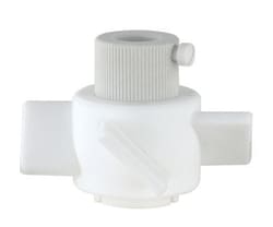 Chemglass Life Sciences&nbsp;Agitator, PTFE, Four Blade, 6in Diameter, Fits 25.4mm Shaft Size, 45° Impeller Angle