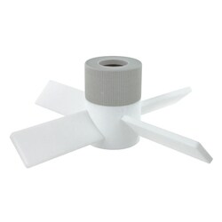 Chemglass Life Sciences 8" Upper Agitator Assembly 30mm Shaft, Improved,