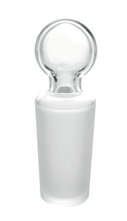 Chemglass Life Sciences Stopper, Pennyhead, Hollow, 34/45