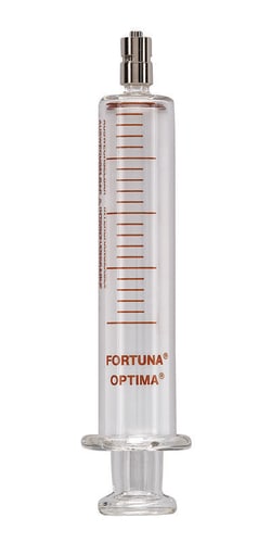 Chemglass Life Sciences Syringe, Luer Lock, 30cc Capacity, 1cc Subdivisions
