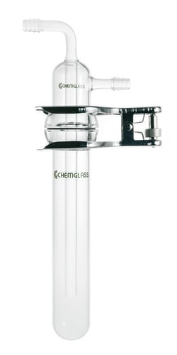 Chemglass Life Sciences Vacuum Trap, O-Ring Style, Complete, #30 O-Ring Joint, 30mm OD x 225mm Length