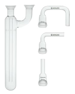 Chemglass Life Sciences Vacuum Trap, Removable Arms, Complete, Quantity: