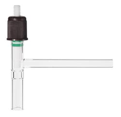 Chemglass Life Sciences 12mm Extended Tip Drain Valve, Complete