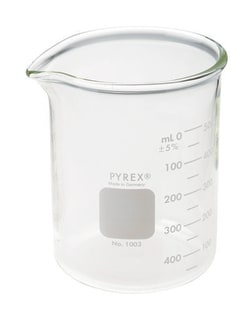 Chemglass Life Sciences&nbsp;Beaker, Heavy Duty, 2000mL, Griffin, Double Scale, Graduated