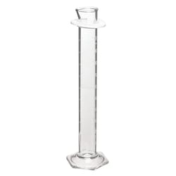 Chemglass Life Sciences Rubber Stopper, #5, One Hole, Black, Quantity: