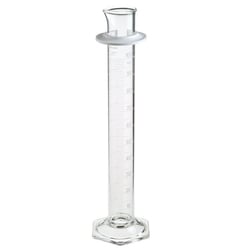 Chemglass Life Sciences&nbsp;Cylinder, Class B, 250mL, Graduated, Single Scale