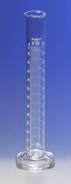 Chemglass Life Sciences&nbsp;Cylinder, Economy, 250mL, Graduated, Double Scale