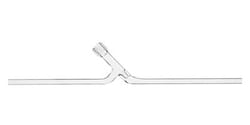 Chemglass Life Sciences Valve, Chem-Vac™, Glass Portion Only, Low Hold Up, 0-4mm Bore, 13mm OD Barrel, 9mm X 1.5W Sidearm