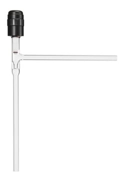 Chemglass Life Sciences Valve, Chem-Vac™, Hi-Vac, 90, 0-4mm Bore, Viton O-Ring