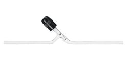Chemglass Life Sciences Valve, Chem-Vac , Hi-Vac, Low Hold Up, 0-4mm, Viton