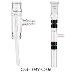 Chemglass Life Sciences Adapter, 20-400 GPI Thread to 20-400 GPI Thread,