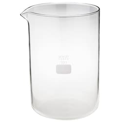 Chemglass Life Sciences 20L Duran Beaker, Large Capacity, Heavy Wall, 285mm