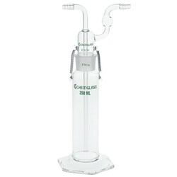 Chemglass Life Sciences Stopper Only, 125mL Gas Washing Bottle