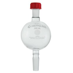 Chemglass Life Sciences 500mL Reservoir, Chromatography, 24/40 Lower Rodaviss Inner