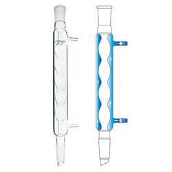 Chemglass Life Sciences Condenser, Allihn, 380mm, 24/40 Joint, 250mm Jacket Length