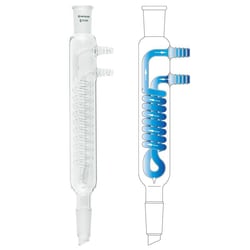 Chemglass Life Sciences Condenser, Reflux, 300mm, 24/40 Joint, 125mm Coil Length