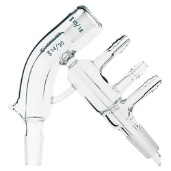 Chemglass Life Sciences Distilling Head, Short Path, Jacketed, Vigreux