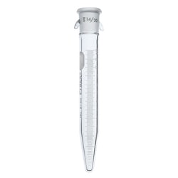 Chemglass Life Sciences Tube Only, Distilling Receiver, Graduated, 14/20 Joint, 15mL, 135mm Height