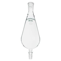 Chemglass Life Sciences 500mL Kuderna-Danish Flask without Hooks