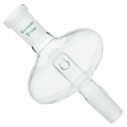 Chemglass Life Sciences Elliptical Bump Trap, Rotary Evaporator, 24/40