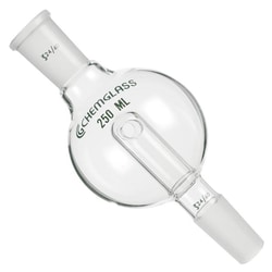Chemglass Life Sciences Bump Trap, 250mL, Rotary Evaporator, Modified, 29/42 Top Outer, 29/42 Lower Inner