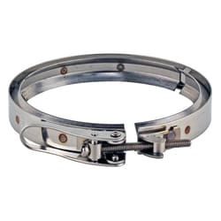 Chemglass Life Sciences&nbsp;Clamp, Stainless Steel, Quick Release, 150mm Duran Flange