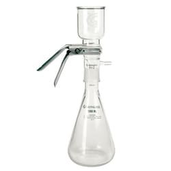 Chemglass Life Sciences Filtration Support Assembly, 47MM Fritted, 40/35,