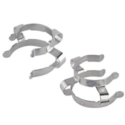 Chemglass Life Sciences Stainless Steel Keck Style Clamp, #24, Quantity: