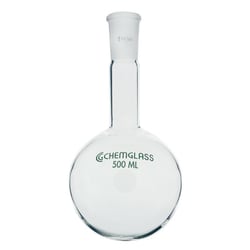 Chemglass Life Sciences&nbsp;2000mL Single Neck Round Bottom Flask (RBF) , 24/40 Outer Joint,