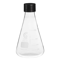Chemglass Life Sciences 500mL Erlenmeyer Flask, 38-430 GPI Screw Thread,