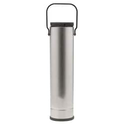 Chemglass Life Sciences Dewar Flask, Wide Mouth, Metal Housing, Carrying Handle, 1000mL Capacity, 70mm ID X 302mm Inside Depth, 86mm OD X 337mm Height