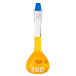 Chemglass Life Sciences&nbsp;20 +/- 0.08mL Capacity, #13 Stopper Size, Approx 130mm Height with Stopper
