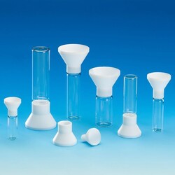 Chemglass Life Sciences&nbsp;Funnel, Vial, PTFE, 1.0