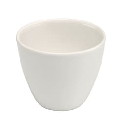 Chemglass Life Sciences Crucible, 25mL, Tall Form, Porcelain, Quantity: