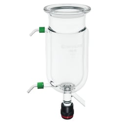 Chemglass Life Sciences 250mL Reaction Vessel, Jacketed, 60mm Schott O-Ring