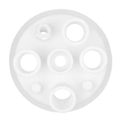 Chemglass Life Sciences 8-Neck PTFE Reaction Vessel Lid Only, 200mm, Without Joint Adapters