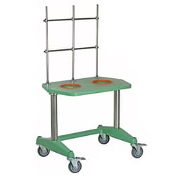 Chemglass Life Sciences Support Distillation Cart, Dual, 10L to 20L