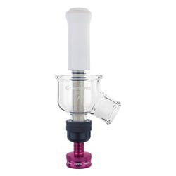 Chemglass Life Sciences Large Zero Dead Space Drain Valve, 3" Beaded Pipe,