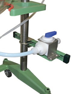 Chemglass Life Sciences Secondary Valve Kit, All PTFE Ball Valve with 3/4"