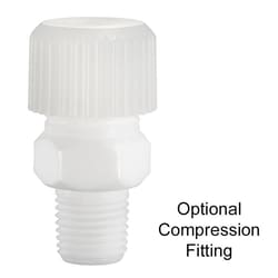 Chemglass Life Sciences&nbsp;Adapter, TFE Compression, 1/8