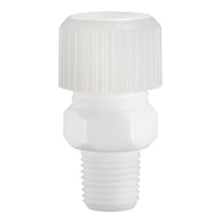 Chemglass Life Sciences&nbsp;Adapter, TFE Compression, 1/2