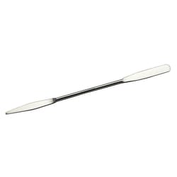 Chemglass Life Sciences Stainless Steel Spatula #300, 7" OAL, Non-Magnetic,