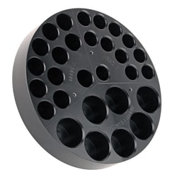 Chemglass Life Sciences Tri-Block Reaction Block to fit 1 DRAM, 2 DRAM