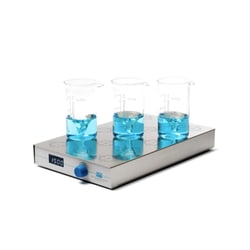 Chemglass Life Sciences MultiStirrer, 15 Position, Digital, Magnetic, 240V, 50-60Hz