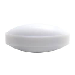 Chemglass Life Sciences Stir Bar, Magnetic, Egg-shaped, fits 250mL-500mL