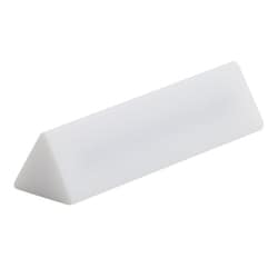 Chemglass Life Sciences Stir Bar, Magnetic, Triangular, PTFE, 12mm L X 6mm Diameter