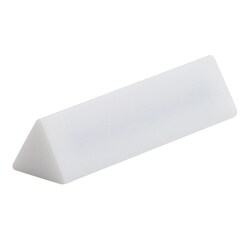 Chemglass Life Sciences Stir Bar, Magnetic, Triangular, PTFE, 80mm L X