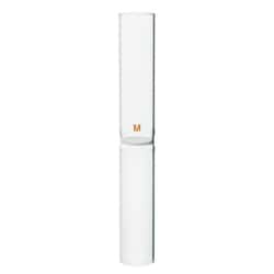 Chemglass Life Sciences Glassblowers Fritted Tube, Straight, Frit 20mm Diameter, Fine Porosity, Tube O.D./25mm